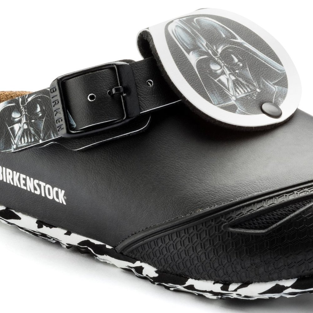 Birkenstock Kid's Birko-Flor Kay Hulk Star Wars Darth Shoes Black … - Picture 8 of 8